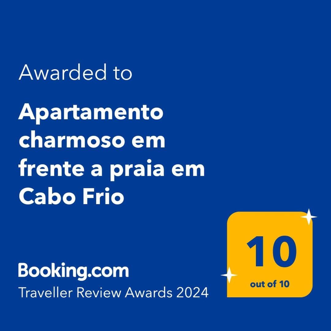Apartamento Charmoso Em Frente A Praia Em Cabo Frio Esterno foto